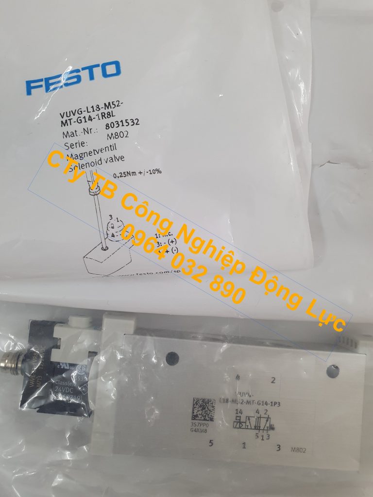 Van điện từ Festo nhập khẩu chính hãng của Đức giá tốt nhất thị trường hiện nay