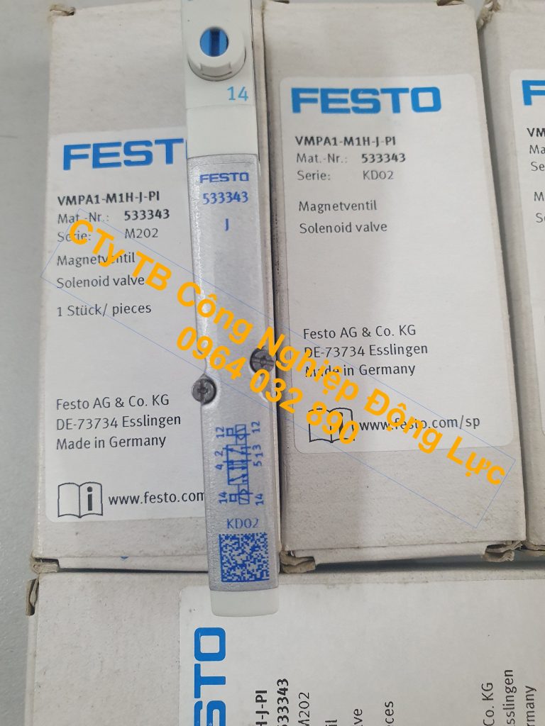 Van điện từ Festo nhập khẩu chính hãng của Đức giá tốt nhất thị trường hiện nay