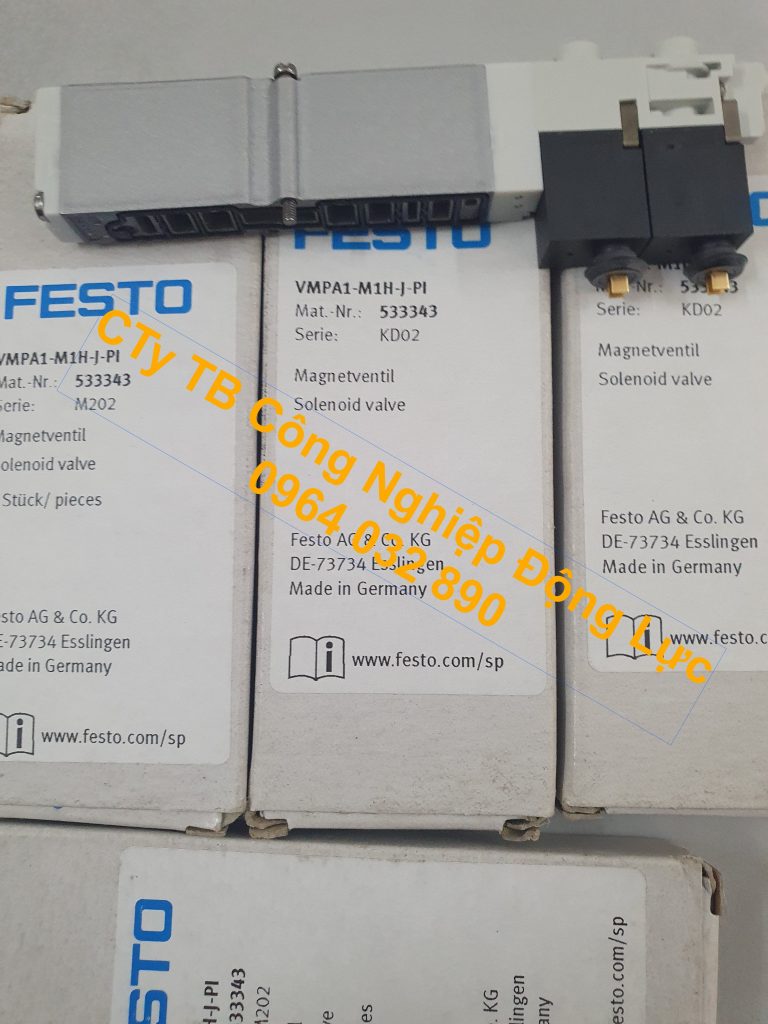 Van điện từ Festo nhập khẩu chính hãng của Đức giá tốt nhất thị trường hiện nay