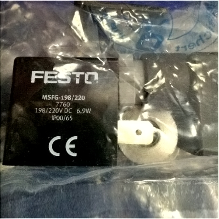 coil festo MSFG-198-220 220VDC hay còn gọi là cuộn hút cho van điện từ festo do công ty động lực phân phối bảo hành báo giá tốt nhất trên thị trường hiện nay